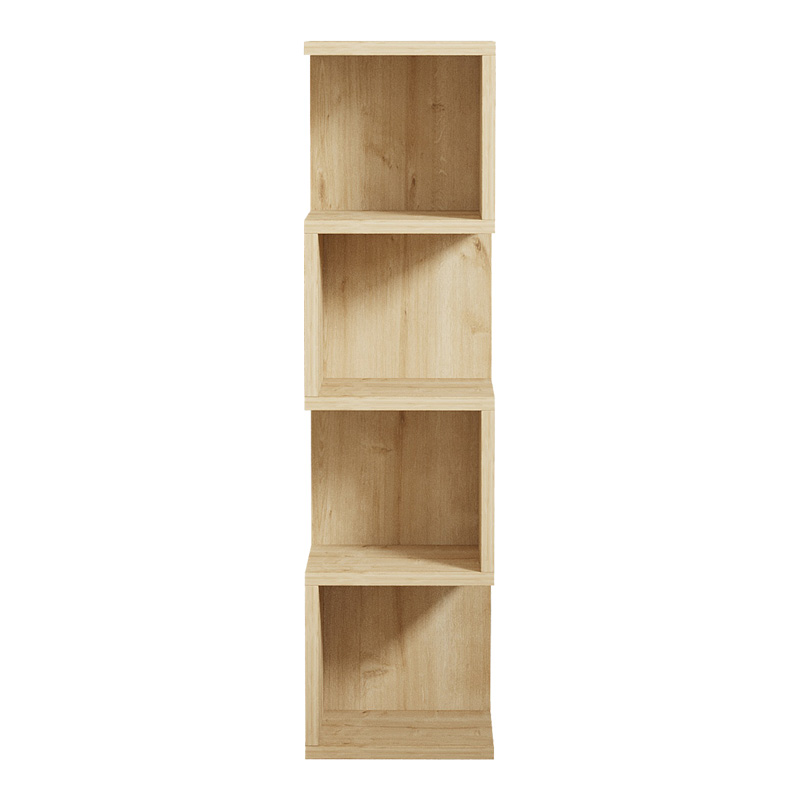 Ραφιέρα επιδαπέδια Pratel pakoworld σε oak απόχρωση 25x27x95εκ 5
