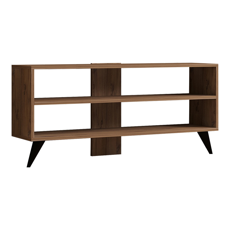 Έπιπλο τηλεόρασης Prestige pakoworld σε sonoma απόχρωση 120x29,6x50εκ 1