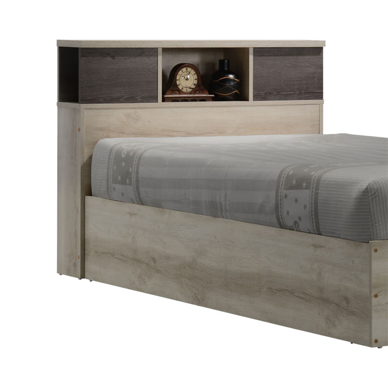 Κρεβάτι OLYMPUS pakoworld σε χρώμα castillo-toro 120x200εκ 3