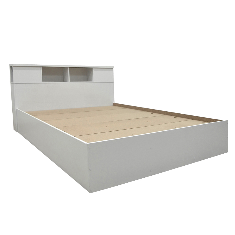 Κρεβάτι OLYMPUS pakoworld σε λευκή απόχρωση 140x200εκ 3