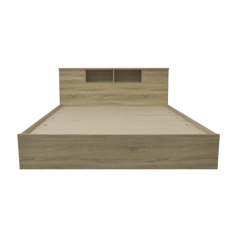 Κρεβάτι OLYMPUS pakoworld σε sonoma απόχρωση 140x200εκ 3