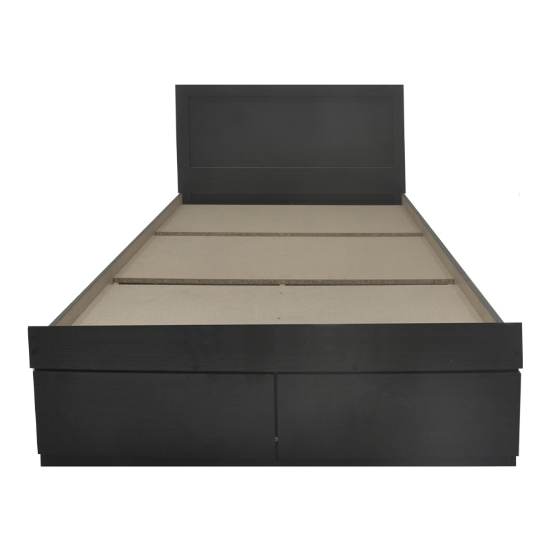 Κρεβάτι Olympus pakoworld με συρτάρι σε wenge απόχρωση 140x200εκ 5