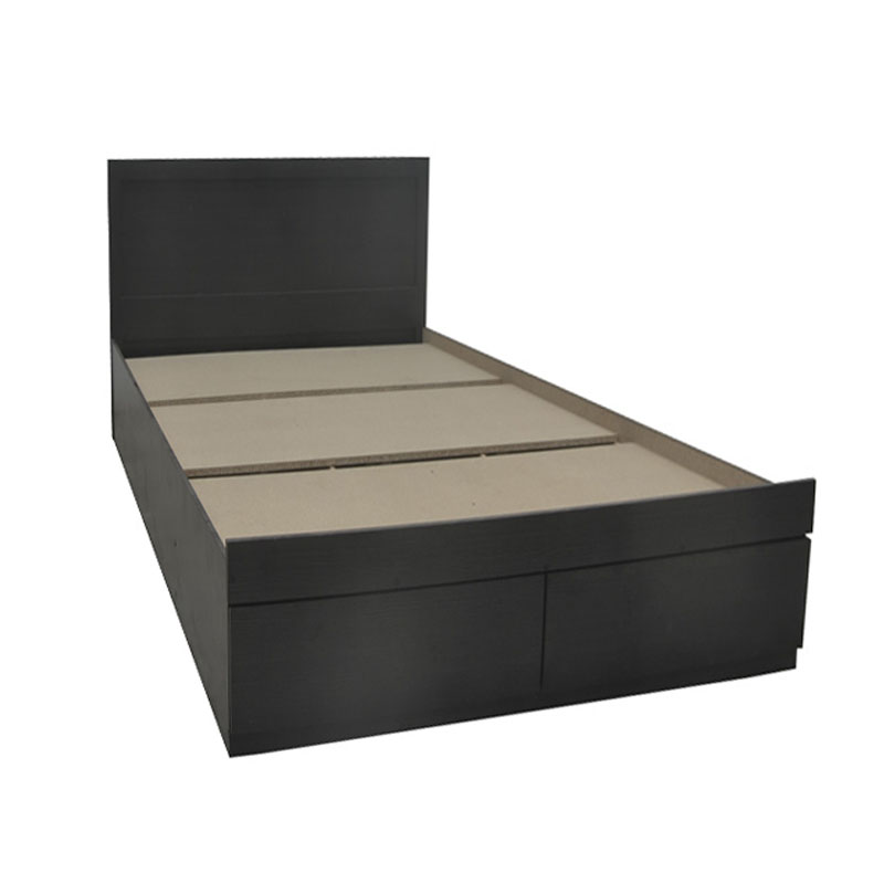 Κρεβάτι Olympus pakoworld με συρτάρι σε wenge απόχρωση 100x200εκ 3
