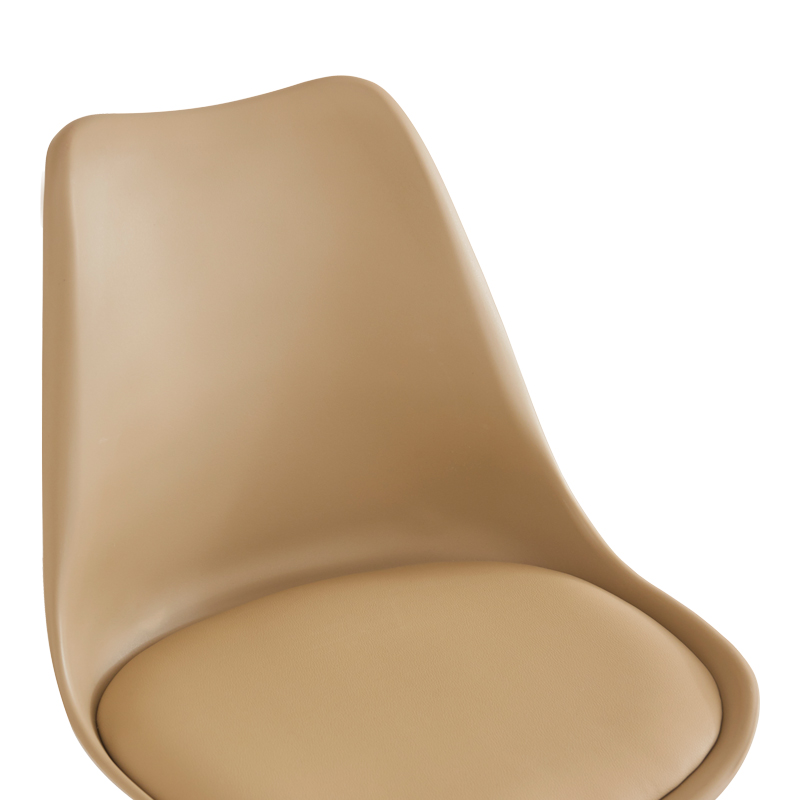 Καρέκλα γραφείου εργασίας Gaston II pakoworld pp-pu cappuccino 48x57x77-90εκ 6