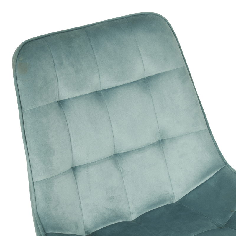 Καρέκλα Berne pakoworld βελούδο σε φυστικί απόχρωση 53x62x84εκ 5