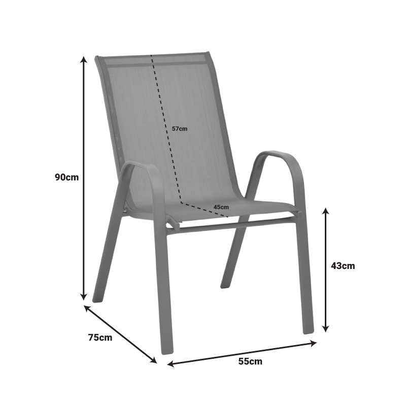 Τραπεζαρία Calan-Watson pakoworld σετ 3τεμ μέταλλο σαμπανιζέ-γυαλί Φ60x70εκ 9