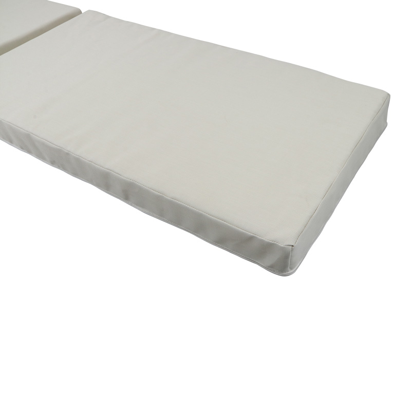 Μαξιλάρι Vertian pakoworld textilene σε μπεζ απόχρωση 58x190x10εκ 4