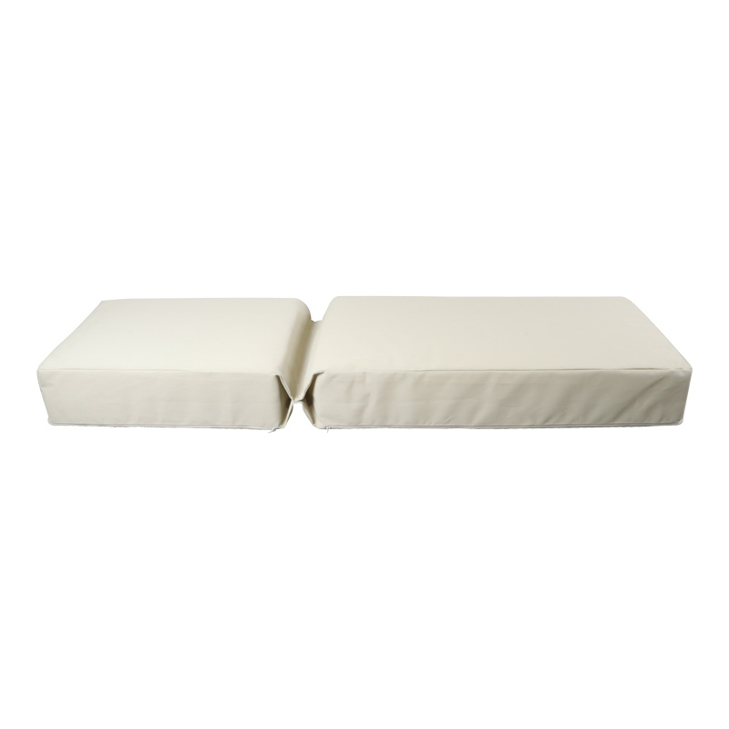 Μαξιλάρι Vertian pakoworld textilene σε μπεζ απόχρωση 58x190x20εκ 3