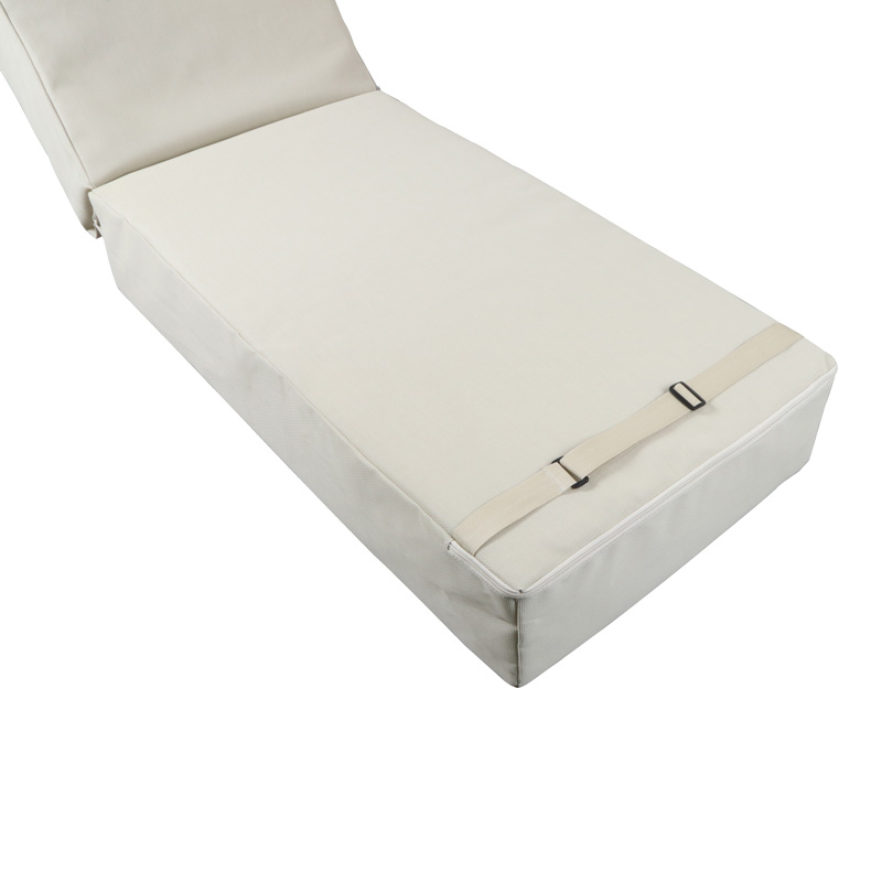 Μαξιλάρι Vertian pakoworld textilene σε μπεζ απόχρωση 58x190x20εκ 4