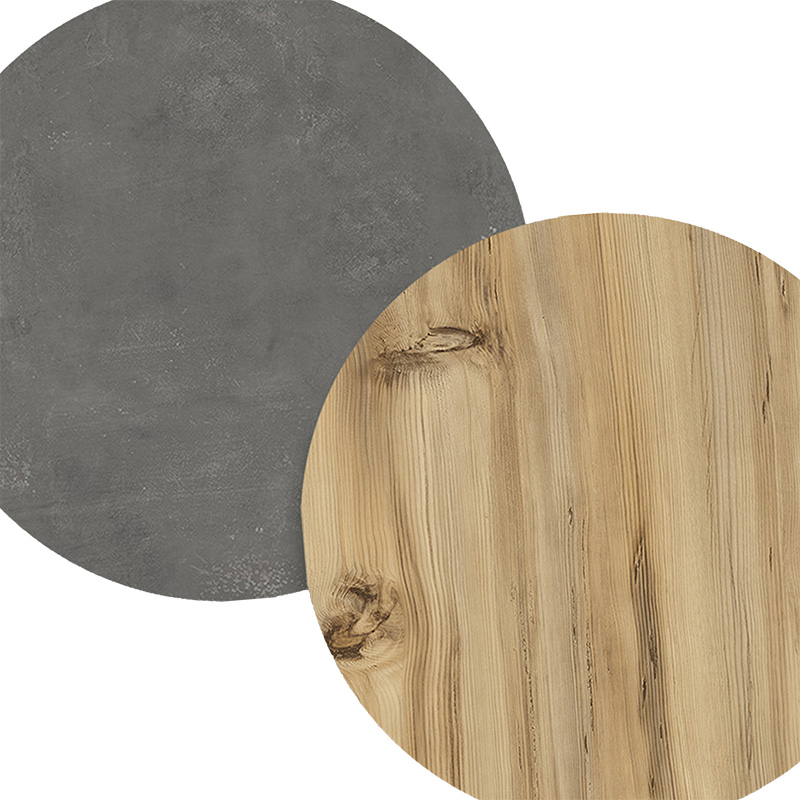 Έπιπλο τηλεόρασης Soren pakoworld sonoma-ανθρακί 180x.44.5x44.6εκ 5