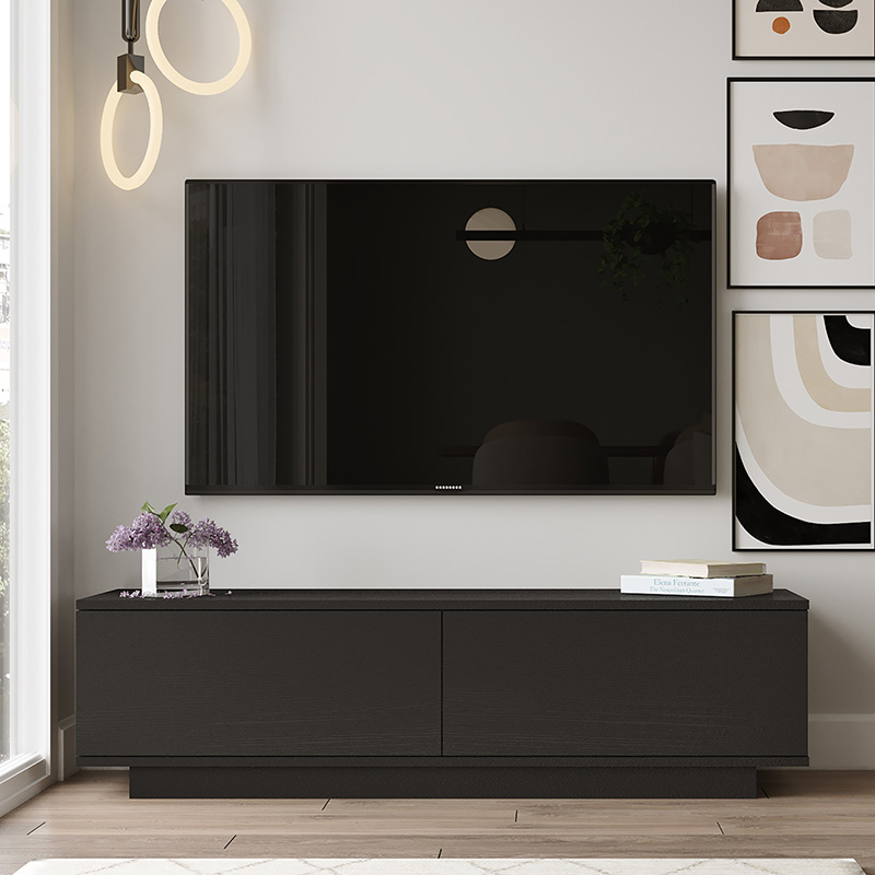 Έπιπλο τηλεόρασης Zoeva pakoworld wenge 140x.35x38.2εκ 4