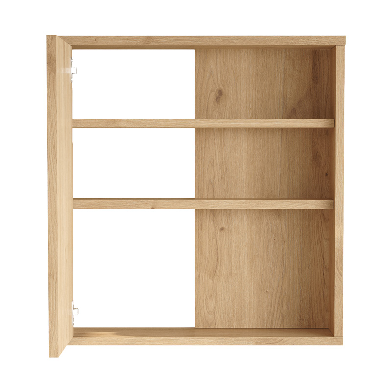 Ντουλάπι μπάνιου Bagno με καθρέπτη pakoworld oak 60x14.5x63.6εκ 3