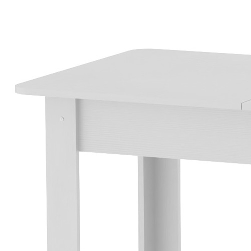 Τραπέζι Quiin pakoworld επεκτεινόμενο λευκό 120-164x70x73.5εκ 3
