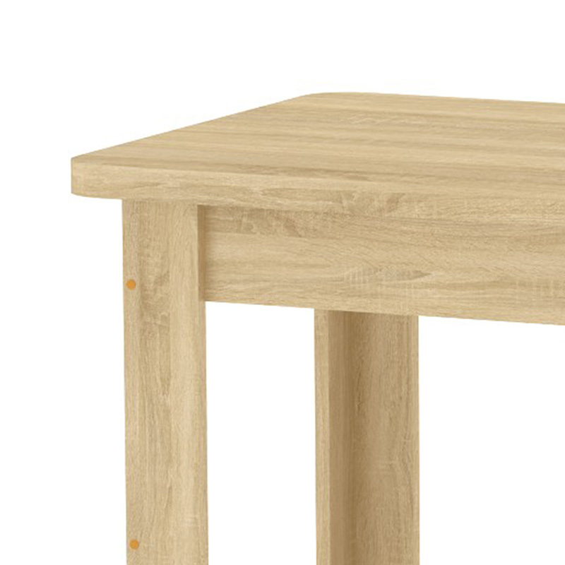 Τραπέζι Celeste pakoworld sonoma 100x60x73.5εκ 3