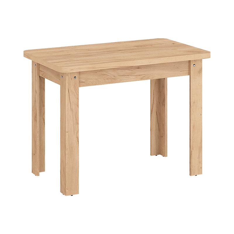 Τραπέζι Celeste pakoworld μελαμίνης σε oak απόχρωση 100x60x73.5εκ 1