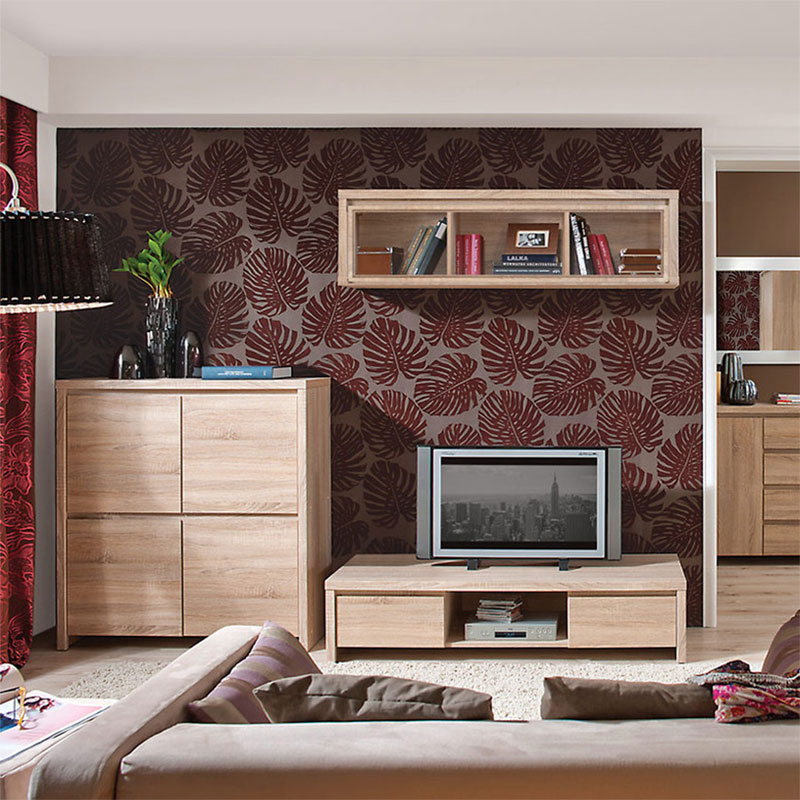 Ντουλάπι Selina pakoworld sonoma 105x40.5x112.5εκ 1