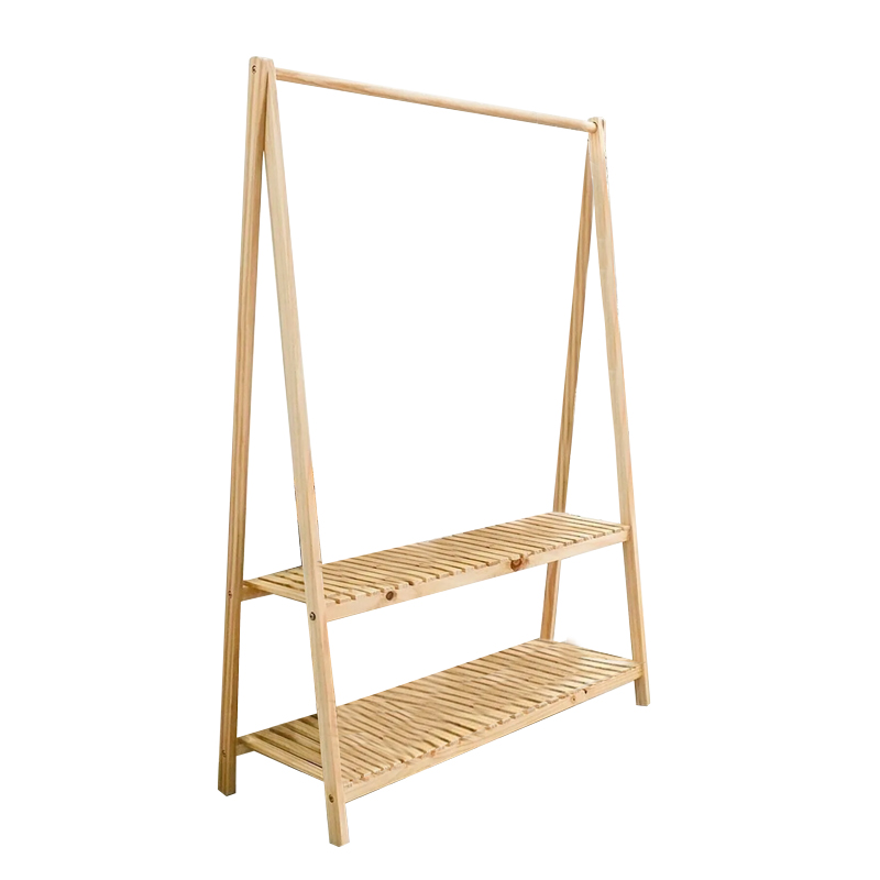 Έπιπλο εισόδου Belgia pakoworld φυσικό ξύλο 96x20x148εκ 1