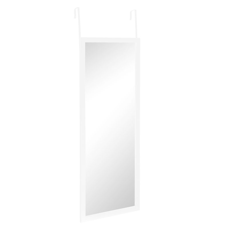Καθρέπτης πόρτας PWD-0111 pakoworld polyresin-λευκό 34x1.7x94εκ 1