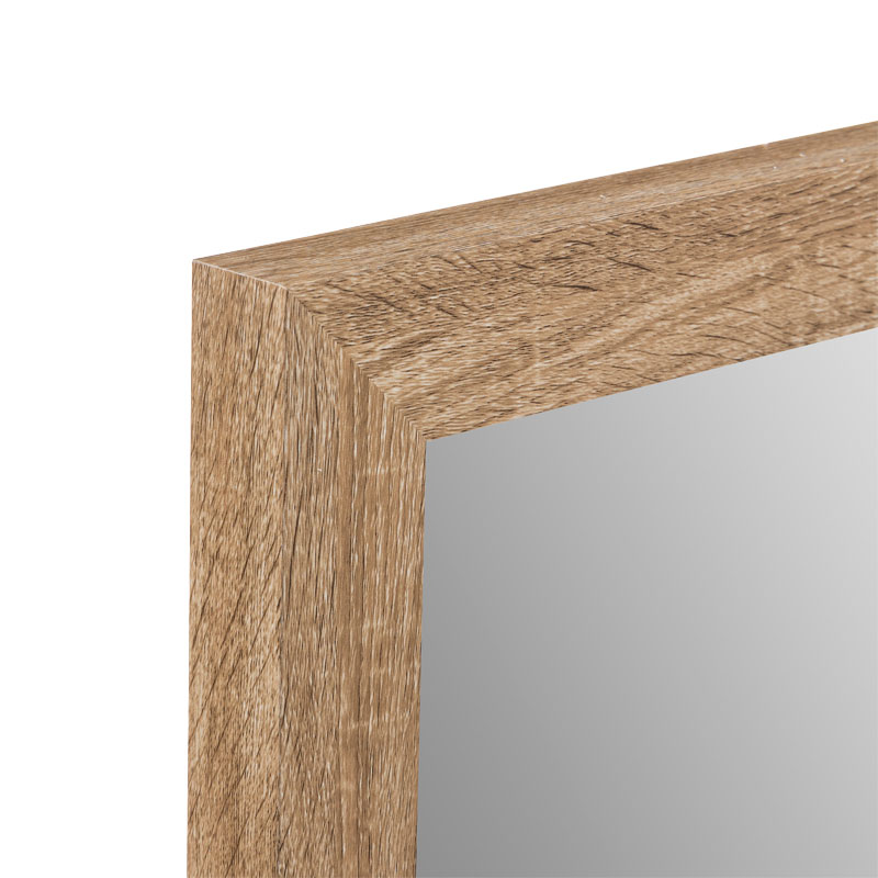 Καθρέπτης δαπέδου PWD-0112 pakoworld polyresin-γυαλί φυσικό 39x35.5x125εκ 2