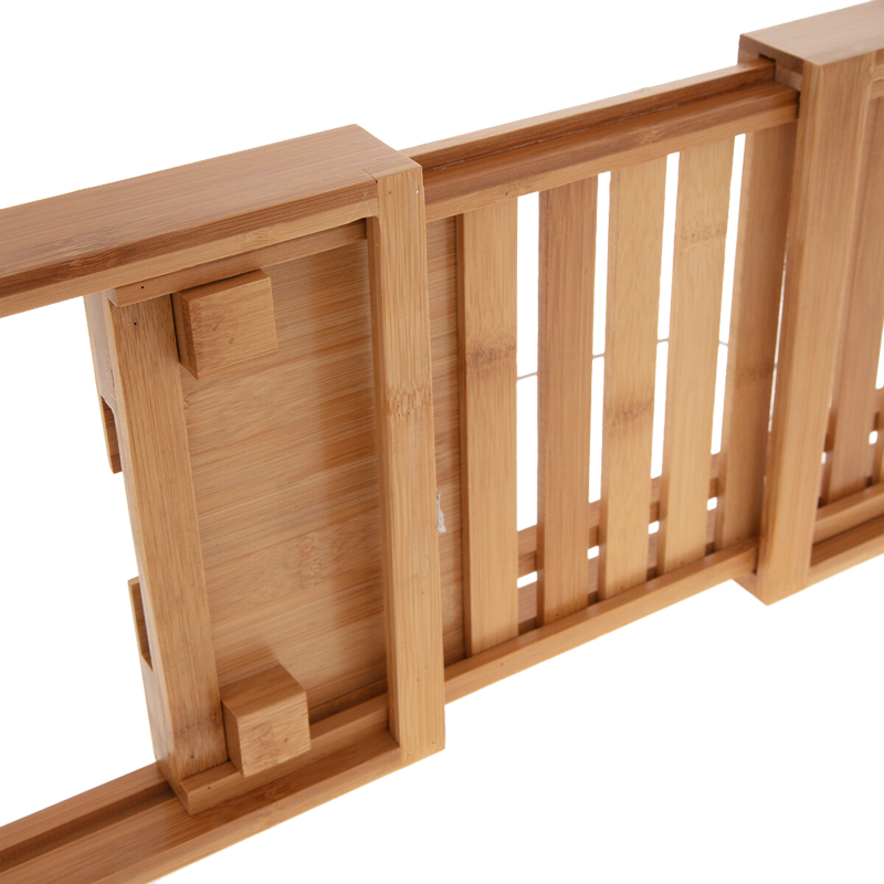 Πλατό μπανιέρας Platon pakoworld φυσικό bamboo 70x15x4,5εκ 5
