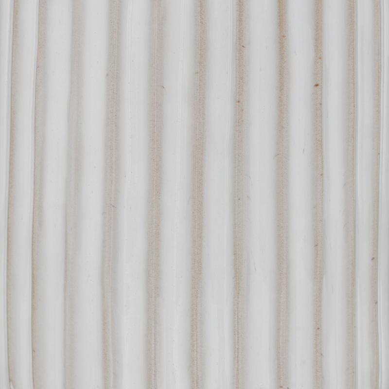 Βάζο Whiten pakoworld κεραμικό σε λευκή απόχρωση Φ13x28εκ 2