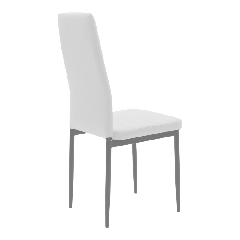 Τραπεζαρία Cuba-Parker pakoworld σετ 5τεμ sonoma-λευκό 120x80x75εκ 3