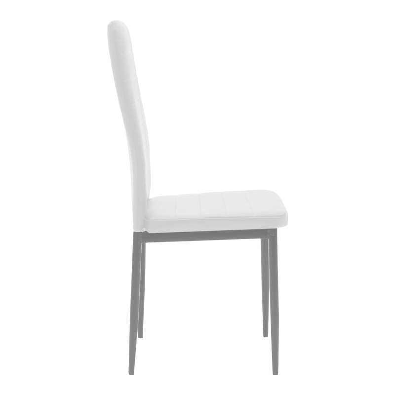 Τραπεζαρία Cuba-Parker pakoworld σετ 5τεμ sonoma-λευκό 120x80x75εκ 4