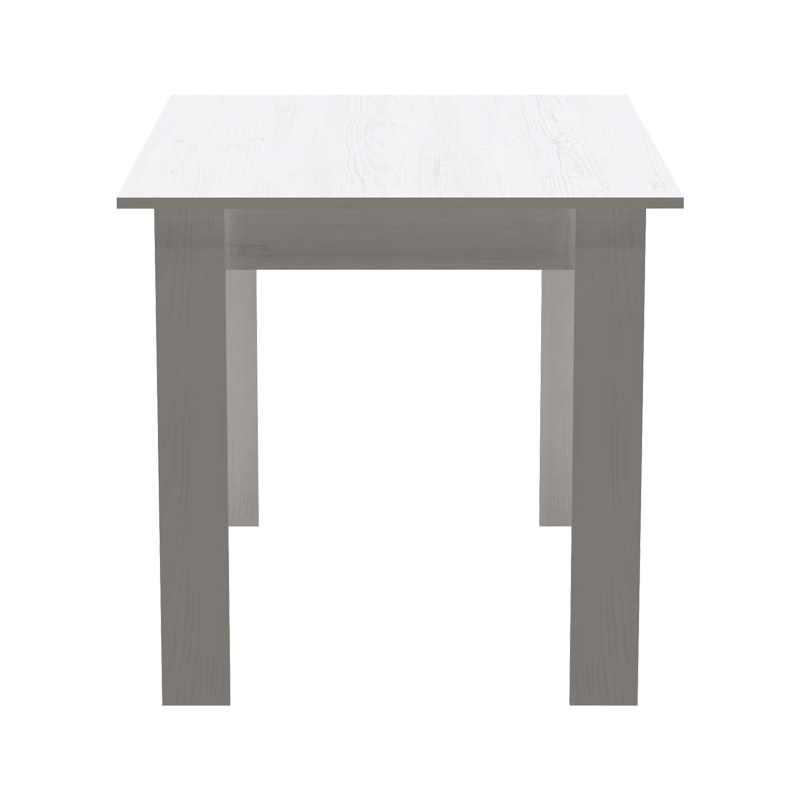 Τραπεζαρία Manka-Aurora I pakoworld σετ 5τεμ σε λευκή απόχρωση 110x80x77εκ 7