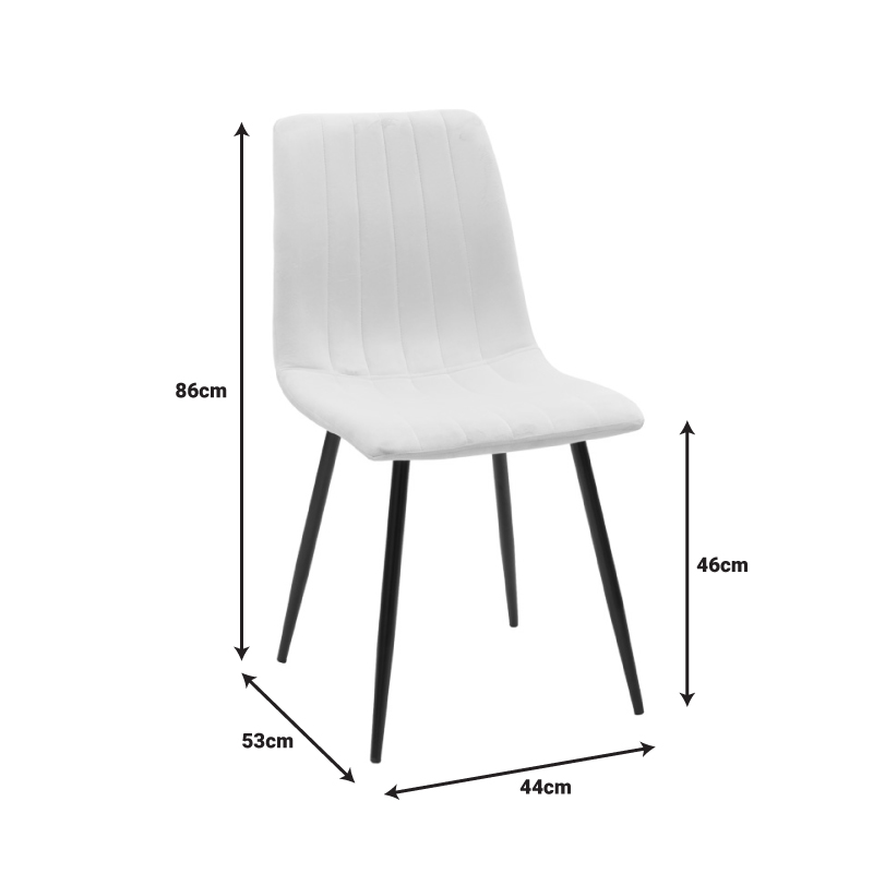 Τραπεζαρία Balou-Noor pakoworld σετ 5τεμ MDF μαύρο-κίτρινο Φ120x73εκ 9