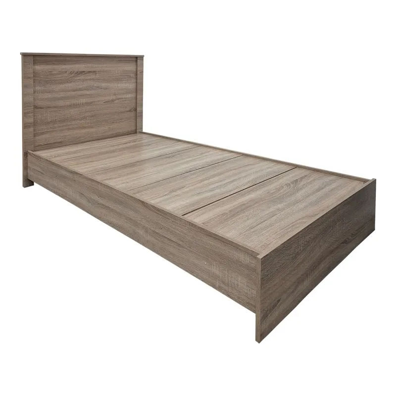Κρεβάτι με στρώμα Athos-Perfecto pakoworld sonoma 90x190εκ 2