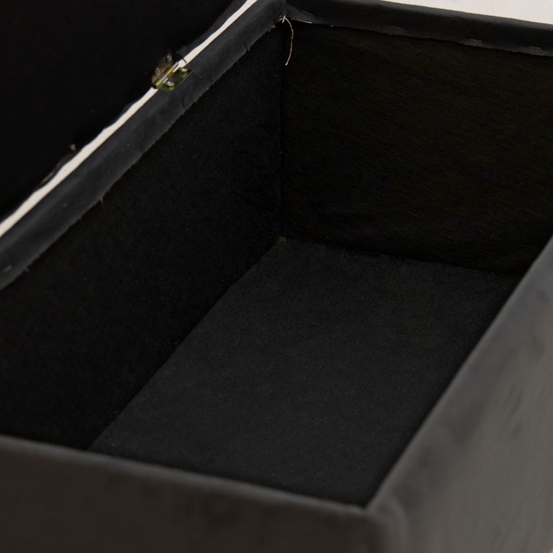Σκαμπό-μπαούλο Elone pakoworld γκρι-καρυδί 90x40x44εκ 6