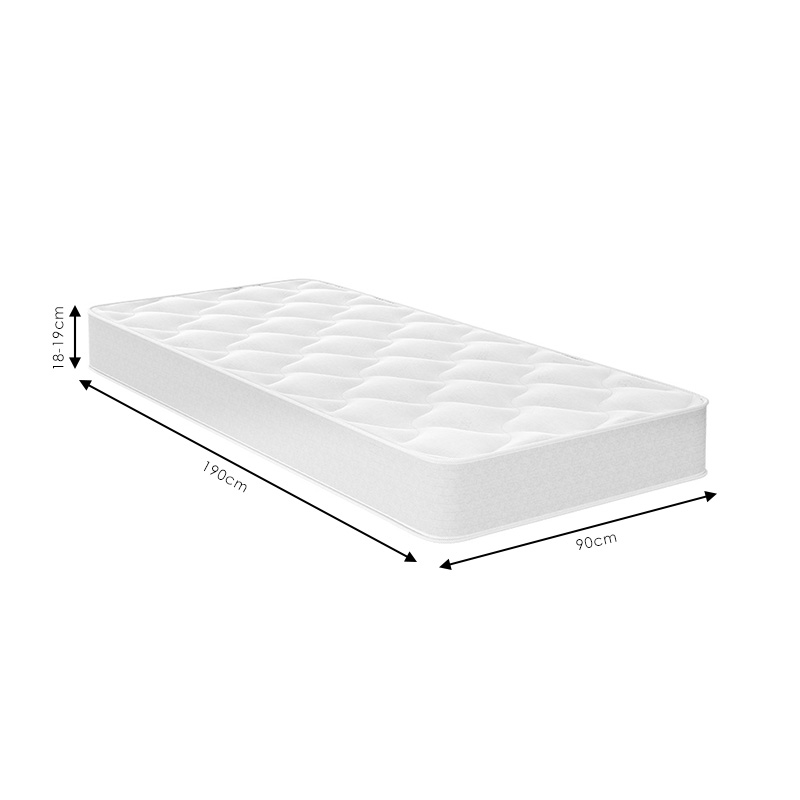 Στρώμα Fix Pad Chic Strom μονής όψης 18-19cm 90x190εκ 5