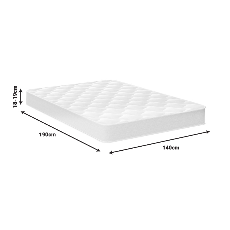 Στρώμα Fix Pad Chic Strom μονής όψης 18-19cm 140x190εκ 6
