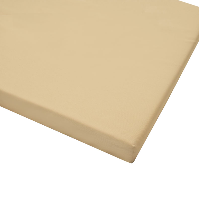 Μαξιλάρι ξαπλώστρας Sadie pakoworld ύφασμα μπεζ 65x185x10εκ 5