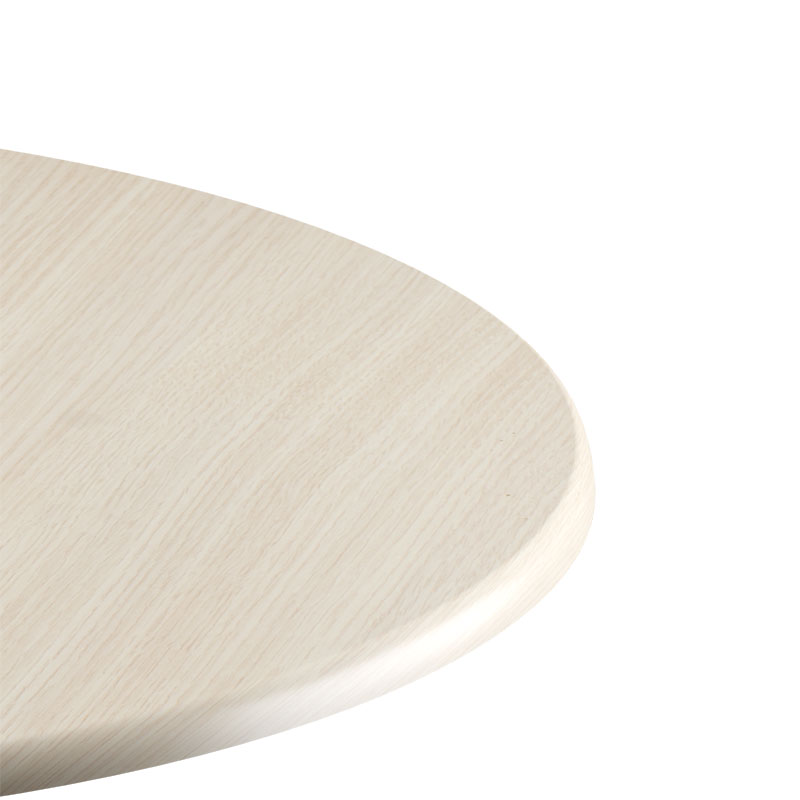 Επιφάνεια τραπεζιού Spritz pakoworld Werzalit φυσικό Φ70εκ πάχους 25mm 3