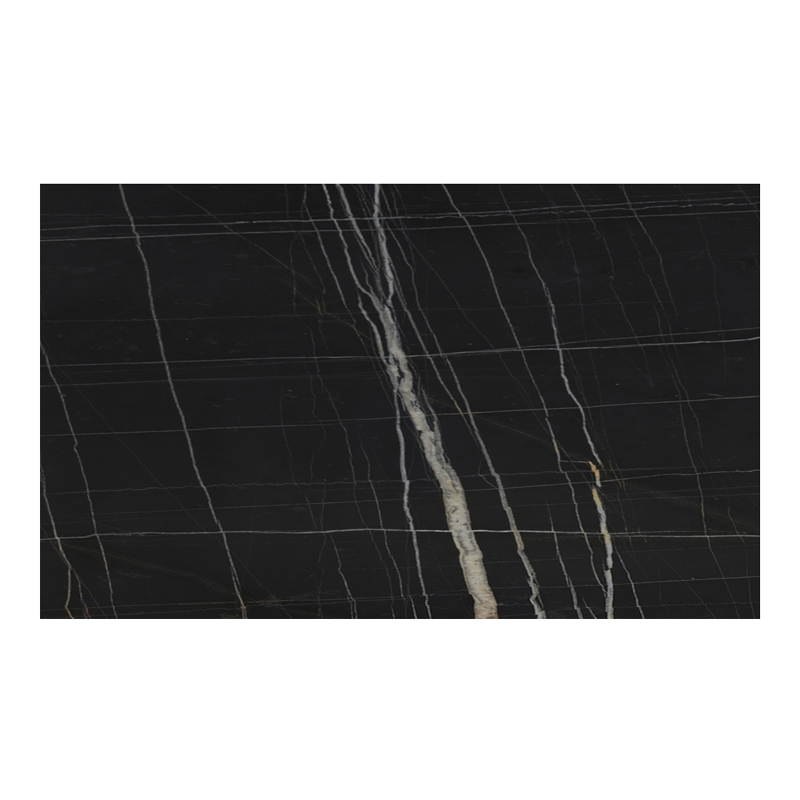 Επιφάνεια τραπεζιού Relian pakoworld HPL μαύρο όψη μαρμάρου 69x120εκ πάχους 12mm 1