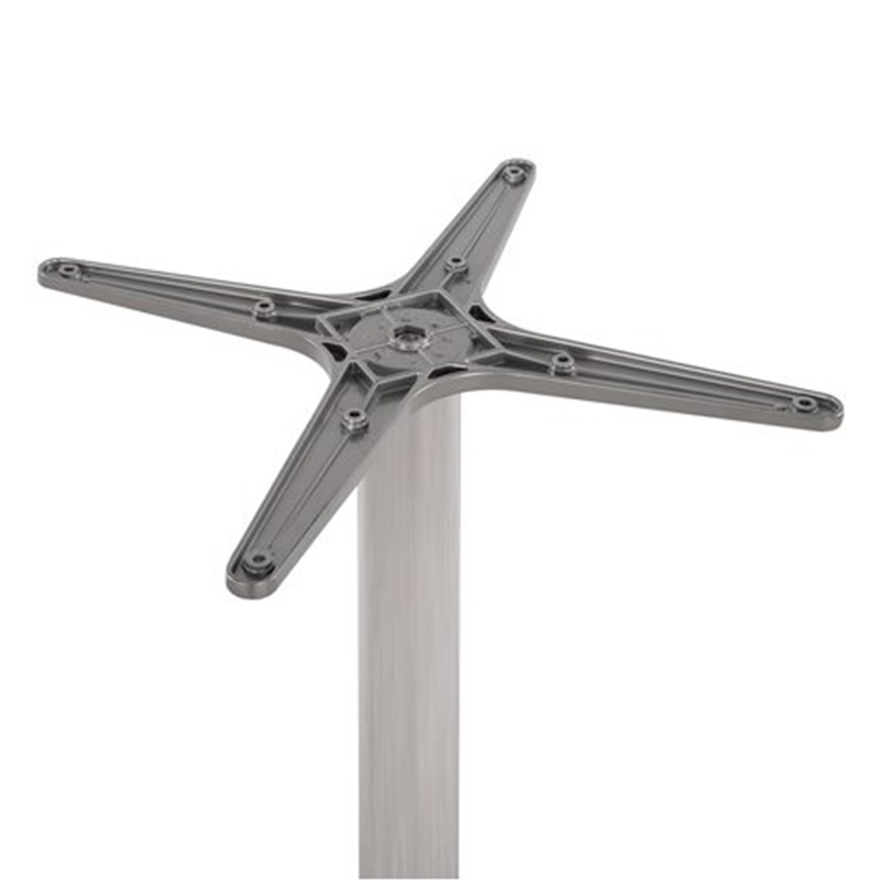 Βάση τραπεζιού μπαρ μεσαίου ύψους Greet pakoworld αλουμινίου τετράνυχη 62x62x72εκ 3