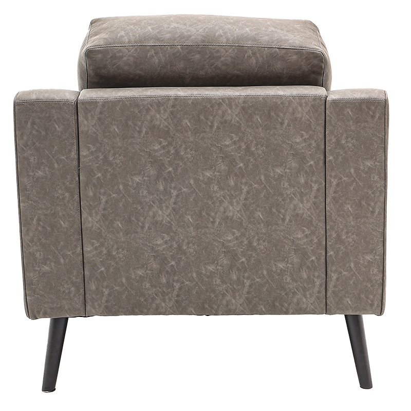 Πολυθρόνα Lonnie pakoworld τεχνόδερμα γκρι antique 94x95.5x92.5εκ 5