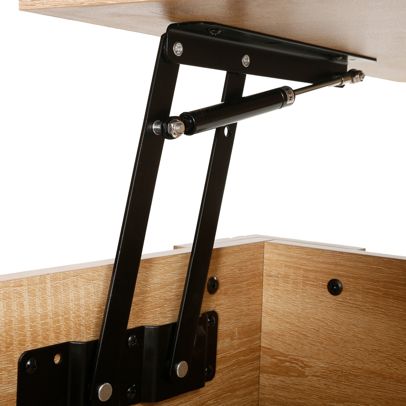 Τραπέζι σαλονιού Ferza pakoworld πολυμορφικό σε oak απόχρωση 100x50x42εκ 6