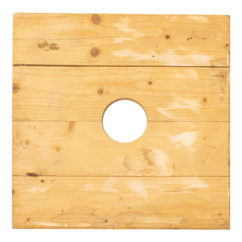 Τραπεζάκι ομπρέλας Solaris φυσκό ξύλο 40x40εκ 1