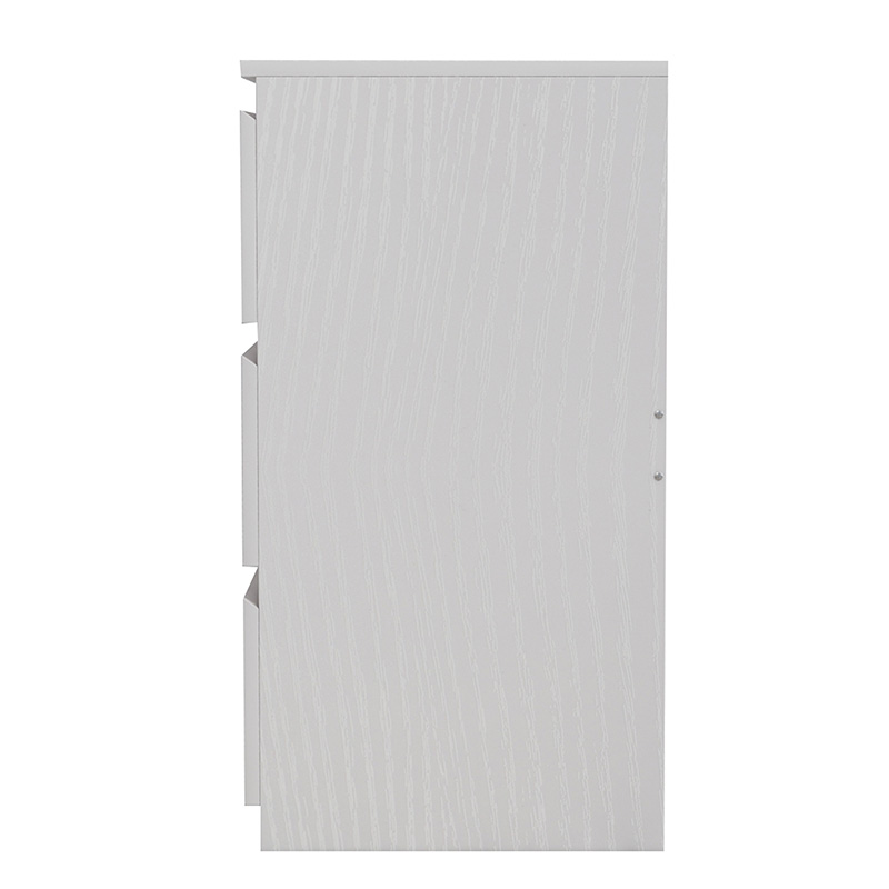 Συρταριέρα Cindy pakoworld 6 συρταριών λευκό 120x40x75εκ 3