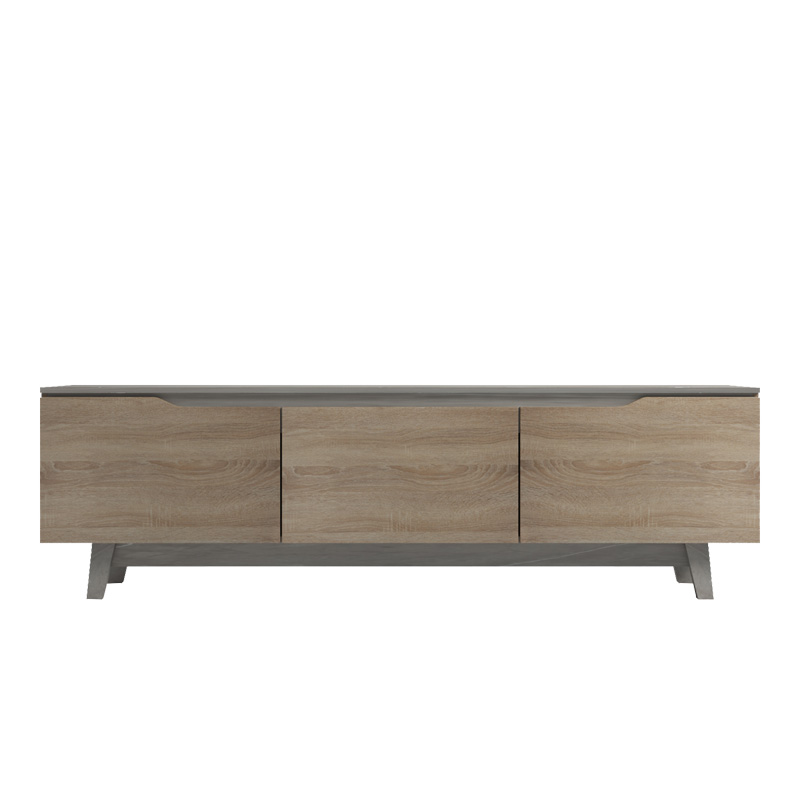 Έπιπλο τηλεόρασης Kasandra pakoworld μπεζ μαρμάρου-sonoma 180x35x48.5εκ 4