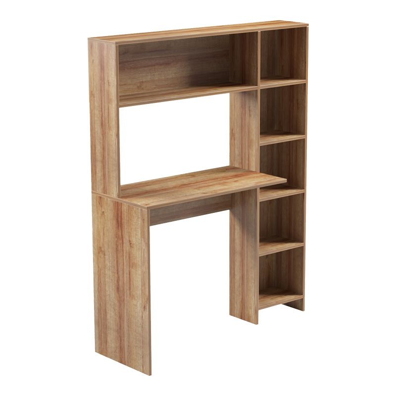 Γραφείο με βιβλιοθήκη Janson pakoworld oak 113.2x40x141.8εκ 2