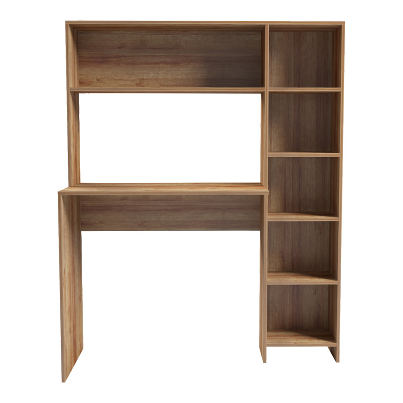 Γραφείο με βιβλιοθήκη Janson pakoworld oak 113.2x40x141.8εκ 3