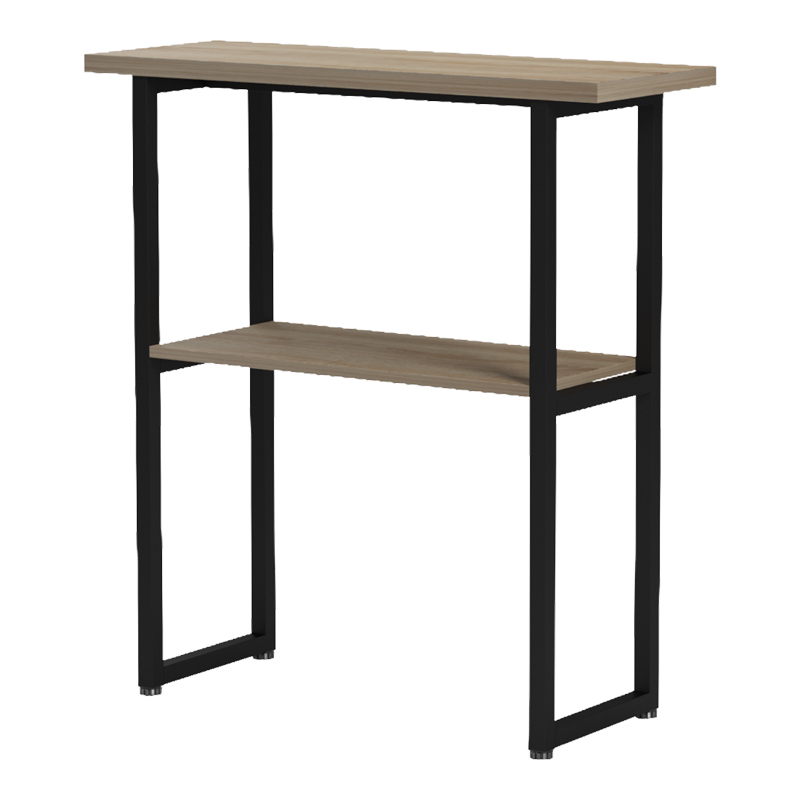 Κονσόλα Solain pakoworld sonoma-μαύρο μέταλλο 79x29x85εκ 4