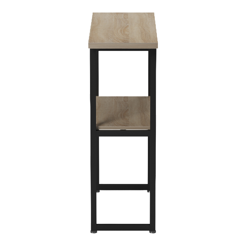 Κονσόλα Solain pakoworld sonoma-μαύρο μέταλλο 79x29x85εκ 5