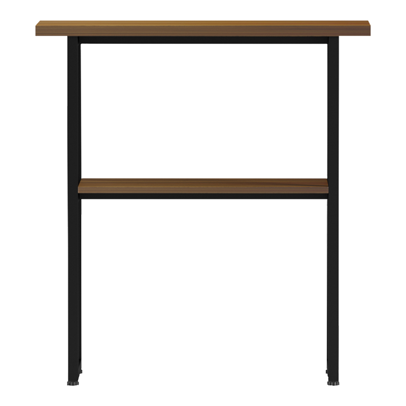 Κονσόλα Solain pakoworld καρυδί-μαύρο μέταλλο 79x29x85εκ 3