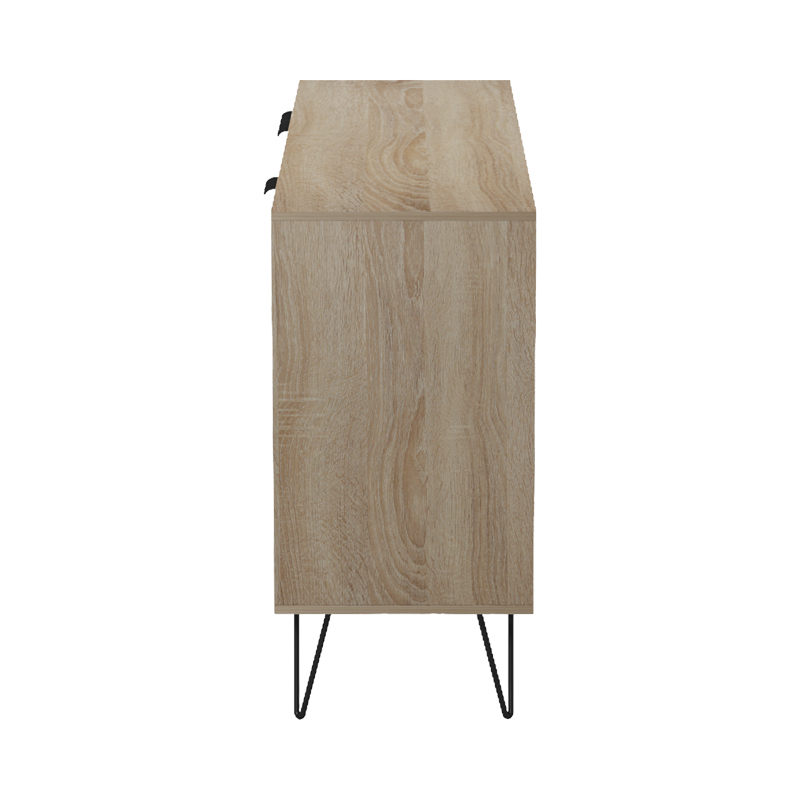 Μπουφές Balain pakoworld sonoma-γκρι μπεζ όψη μαρμάρου 142x35.5x83εκ 7