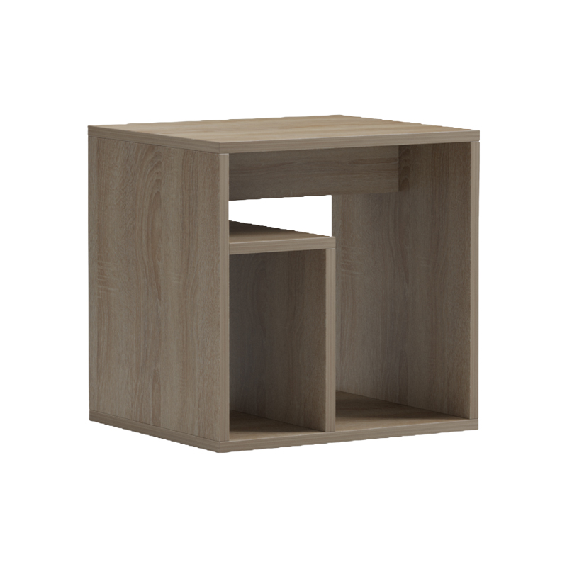 Βοηθητικό τραπέζι Doublo pakoworld sonoma 40x35x40εκ 1