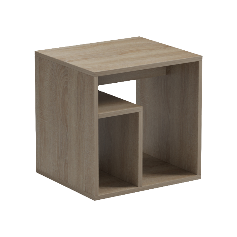 Βοηθητικό τραπέζι Doublo pakoworld sonoma 40x35x40εκ 3